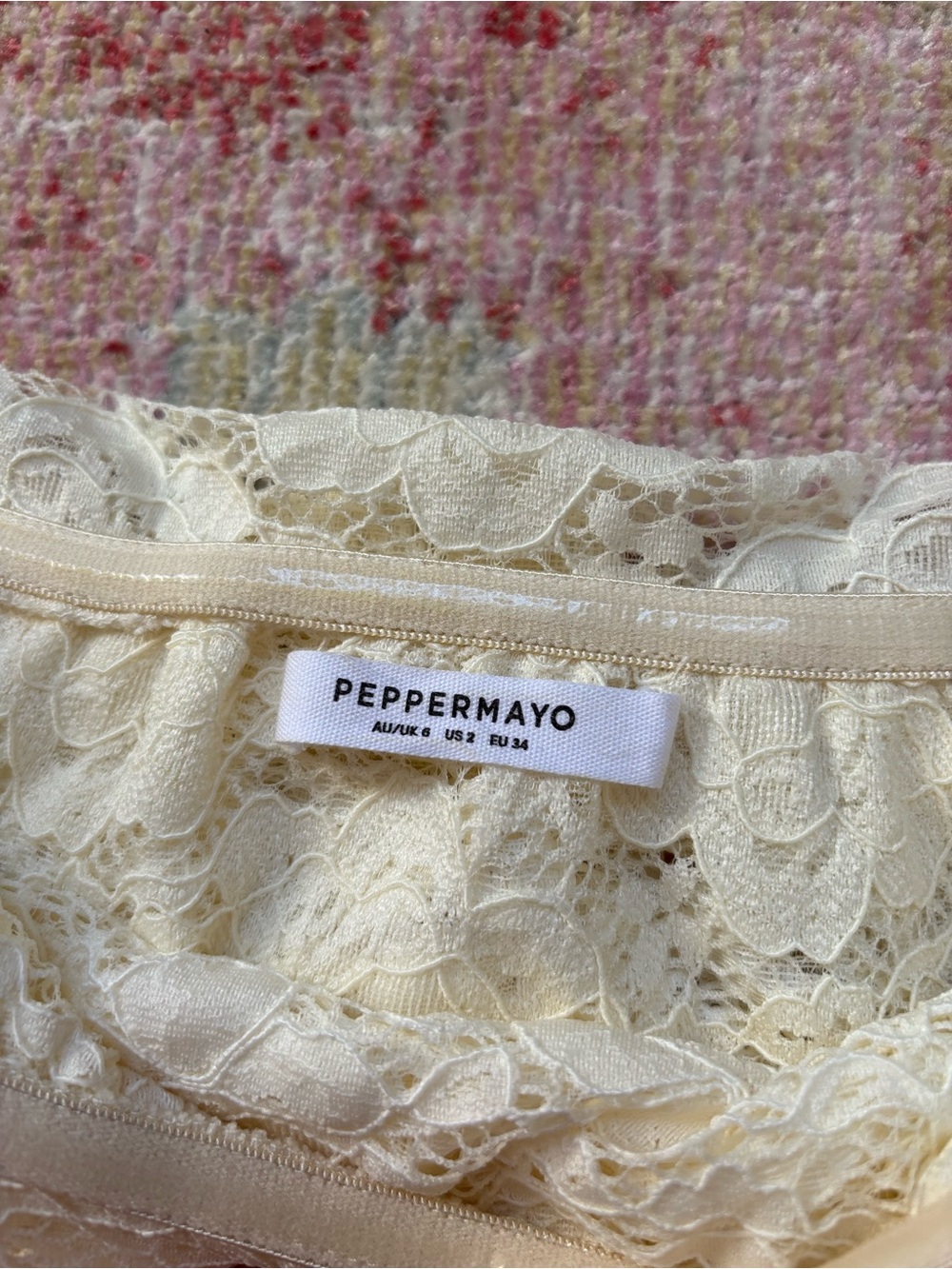 NWOT Peppermayo \\ lace maxi dress - Picture 3 of 7